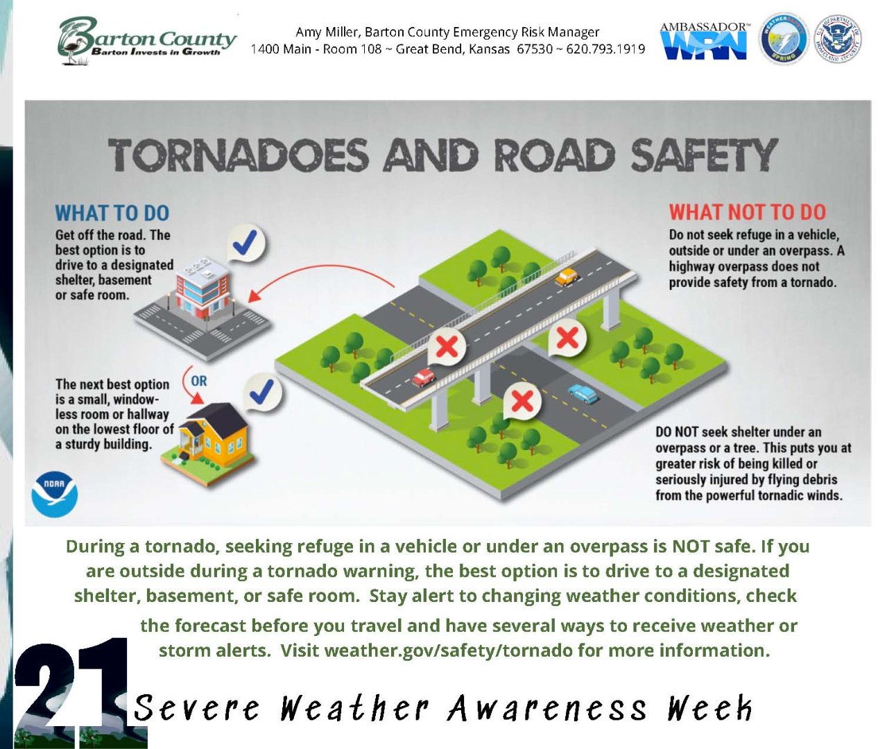 Barton County Severe Weather Awareness Week